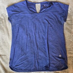 Tuff Athletics Women's Short Sleeve Blue Tee